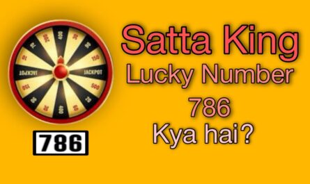 Satta King Lucky Number 786 Kya Hai