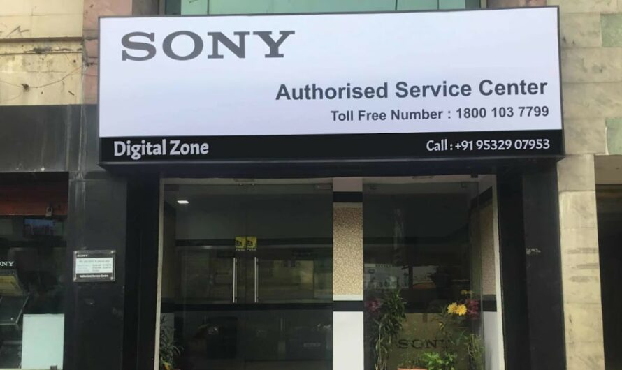 How does the Sony TV service center help People?