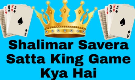 Shalimar Savera Satta King Game Kya Hai?