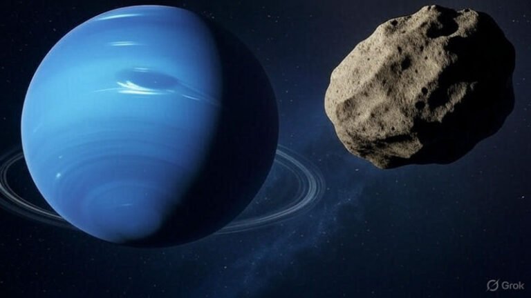 Астрономы открыли астероид в резонансе с Нептуном