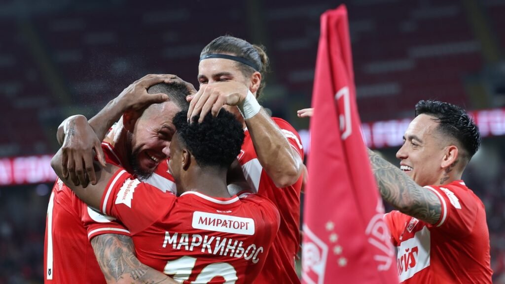 Маркиньос забил первый гол в РПЛ за Спартак