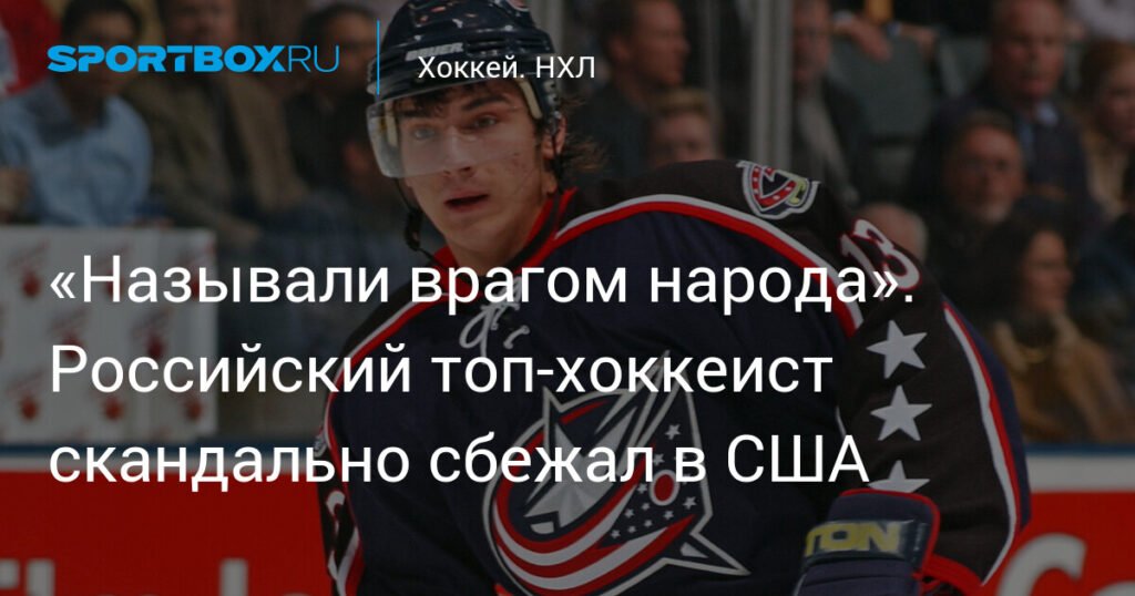 Российский хоккеист Николай Жердев: скандальный переход в НХЛ
