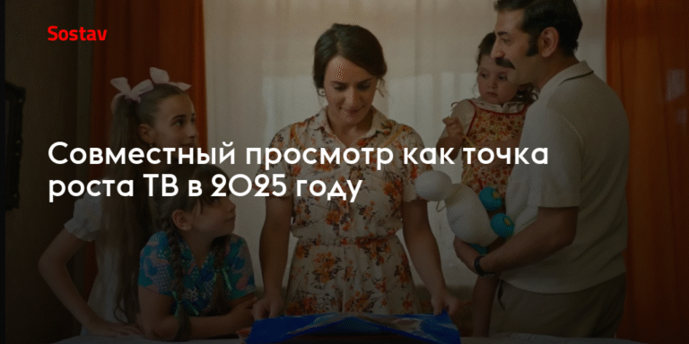 Совместный просмотр ТВ - ключ к росту аудитории в 2025 году