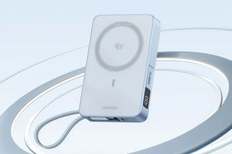 Ugreen представила первый в мире пауэрбанк с Qi2.2 - до 25 Вт