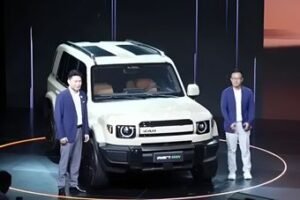 Chery представила новый кроссовер iCar V27 в стиле Toyota Land Cruiser