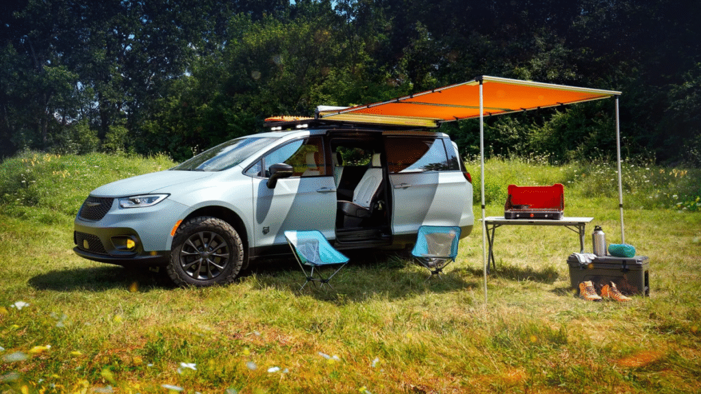 Chrysler Pacifica Grizzly Peak: минивэн для путешествий с грязевыми шинами