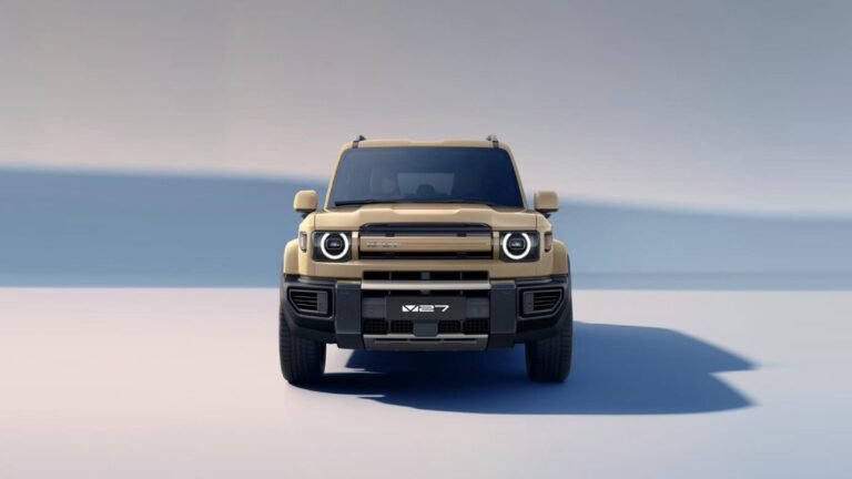 iCaur V27: стали известны сроки дебюта гибридного внедорожника в России