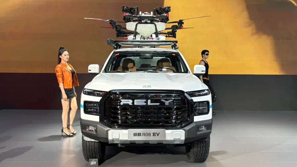 Китайские кибертанки: Rely представляет новые внедорожники