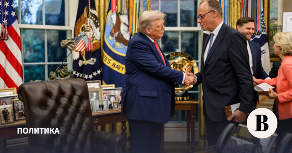 Мерц на грани скандала с Трампом из-за Украины