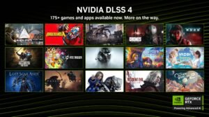 NVIDIA DLSS4: поддержка более 175 игр и новые проекты