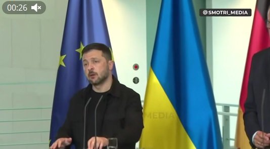 Поведение Зеленского на пресс-конференции в Берлине вызвало вопросы