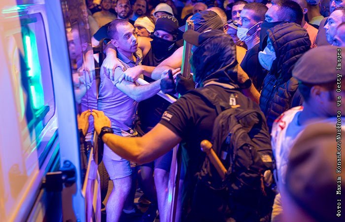 Ситуация в Белграде стабилизируется после ночных беспорядков