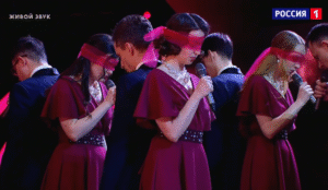 Уральский хор с завязанными глазами покорил жюри латышской песней