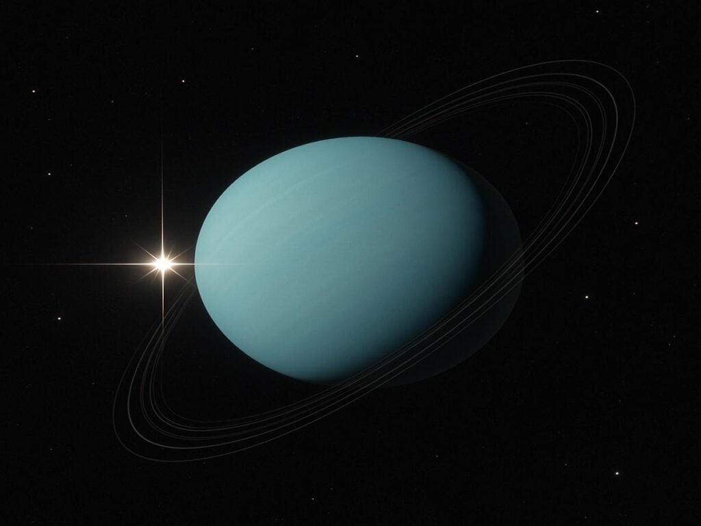 Уран раскрывает тайны: затмение звезды изменило представления об атмосфере