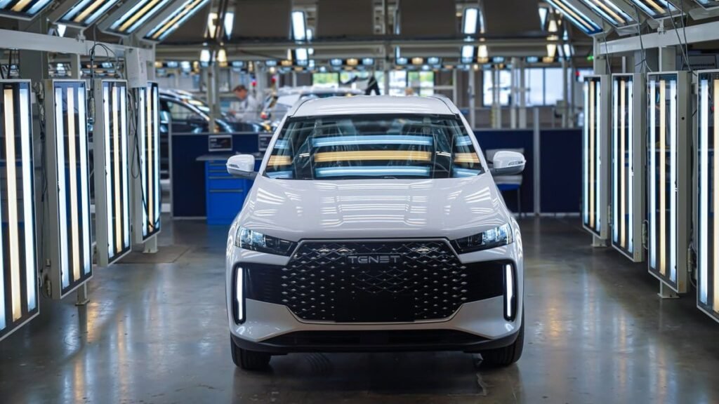 В Калуге стартовало производство кроссовера Tenet T8
