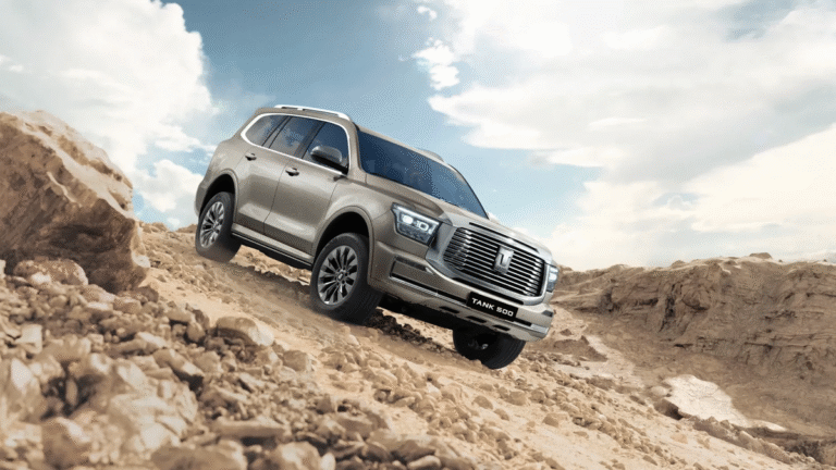 В России стартовала распродажа внедорожников Tank 500 со скивками до 400 тысяч рублей