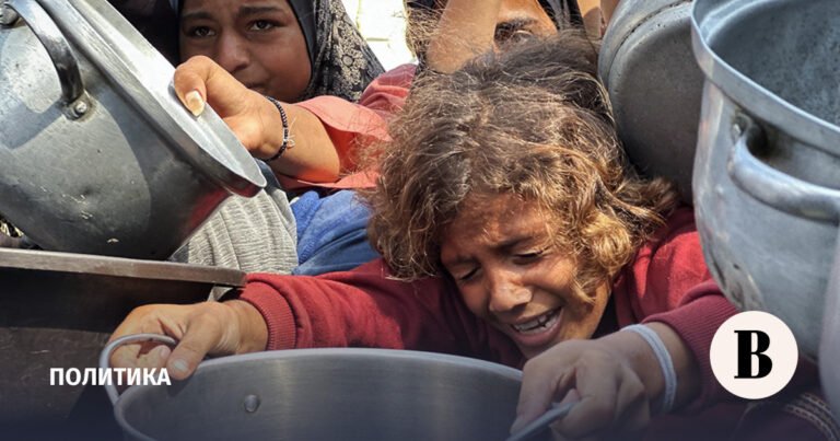 В секторе Газа объявлено состояние катастрофического голода