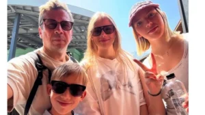 Звезда 'Бумера' Мерзликин привез семью в Алматы