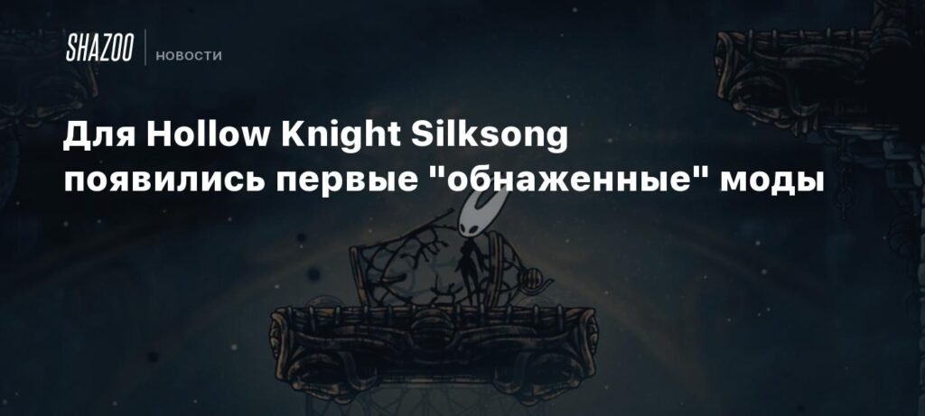 Для Hollow Knight Silksong появились первые эротические моды