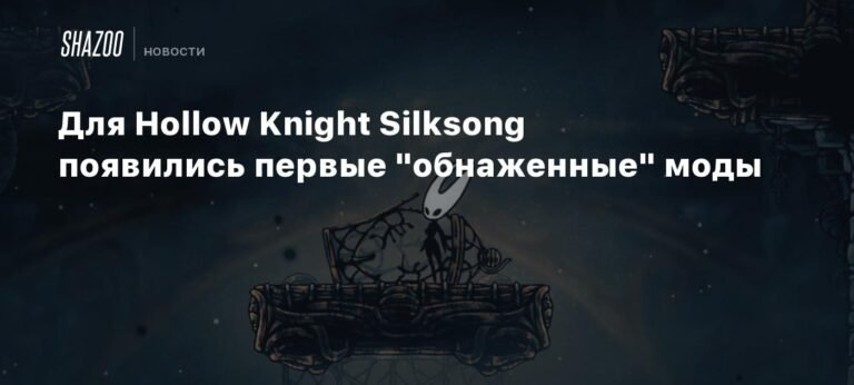 Для Hollow Knight Silksong появились первые эротические моды