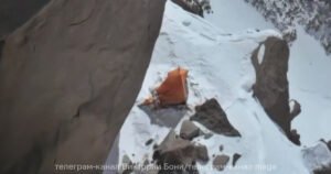 Дрон подтвердил гибель альпинистки Натальи Наговицыной на пике Победы