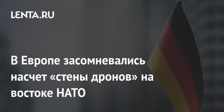 Европа сомневается в эффективности «стены дронов» на границе НАТО