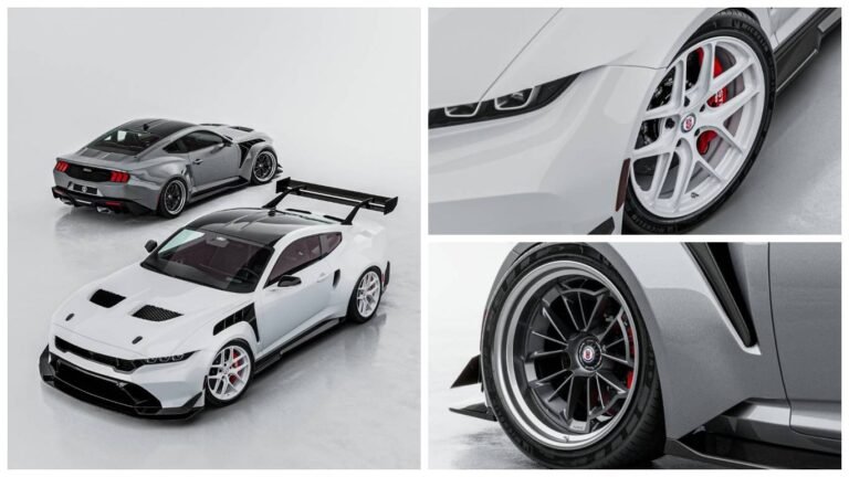 Ford Mustang GTD обзавелся новыми колесами от HRE Wheels