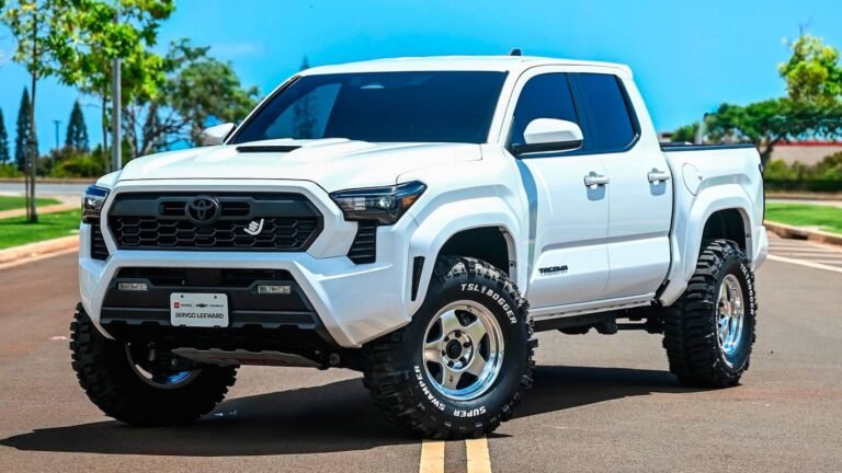 Гавайский тюнинг Toyota Tacoma: легенда бездорожья