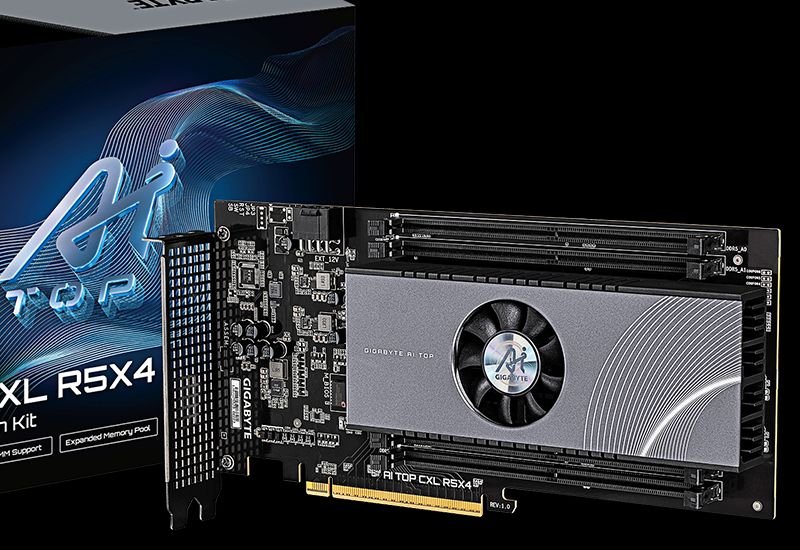 Gigabyte предлагает решение для установки до 512 ГБ ОЗУ в ПК без слотов DIMM