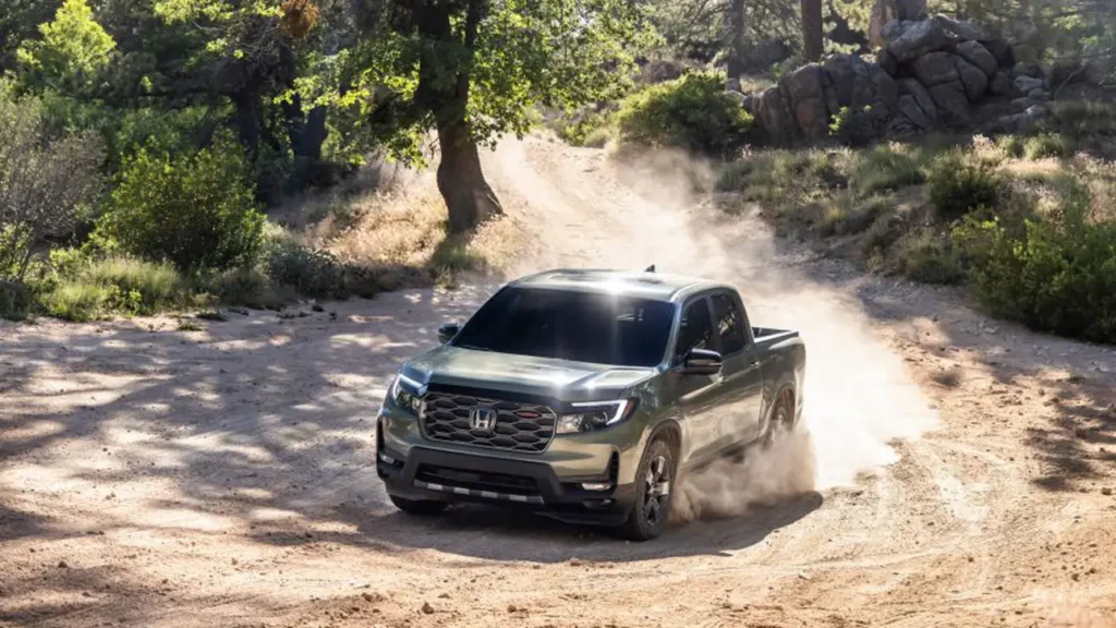 Honda Ridgeline 2026 модельного года: новый эксклюзивный оттенок Ash Green Metallic
