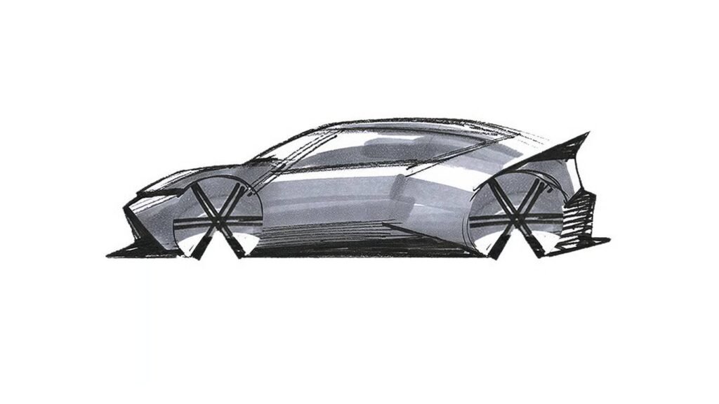 Hyundai рассекретил тизер концепта THREE: электромобиль будущего