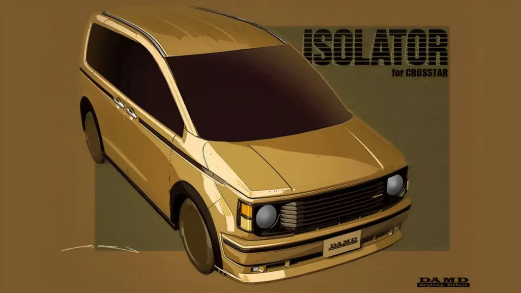 Японцы представили «Isolator»: JDM-минивэн в стиле 70-х