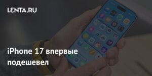 iPhone 17 подешевел в России: цена и характеристики
