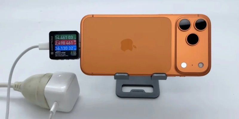 iPhone 17 Pro Max: рекорд скорости зарядки среди смартфонов Apple