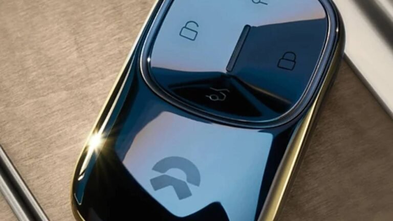 Керамический автомобильный ключ NIO с UWB за 23 тыс. рублей