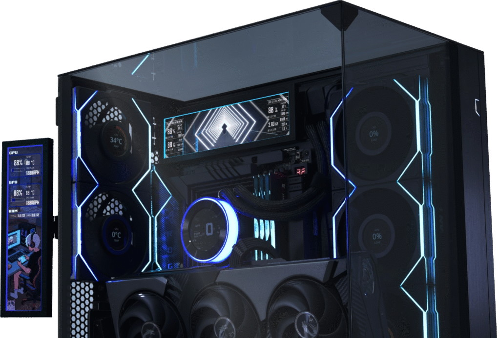 Lian Li представила 8,8-дюймовый дисплей для индивидуальных сборок ПК