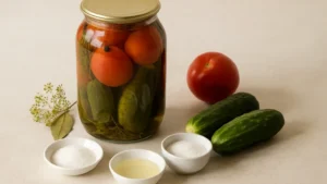 Маринад «3-6-9»: секрет хрустящих огурцов и сочных помидоров