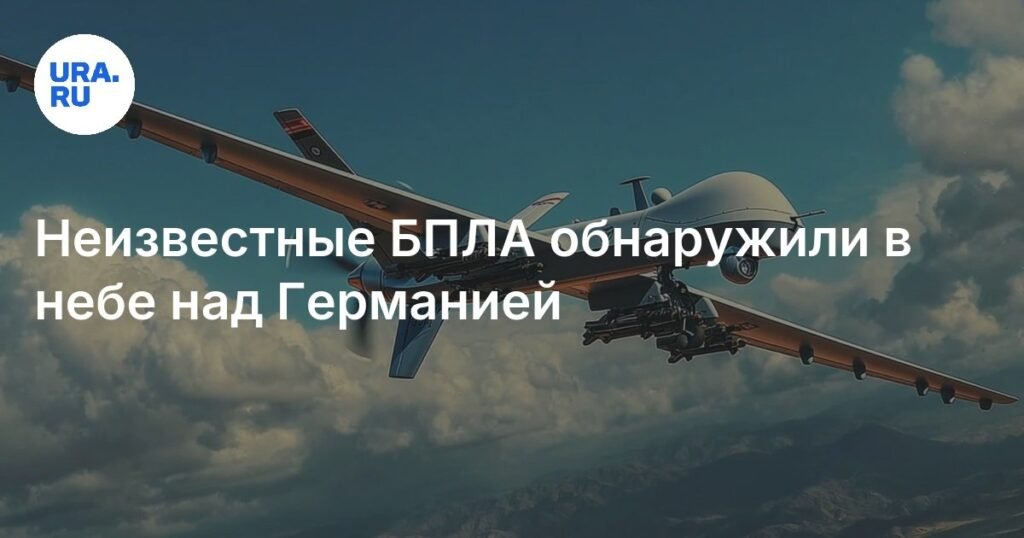 Неизвестные БПЛА в небе над Германией: полиция проверяет версию шпионажа
