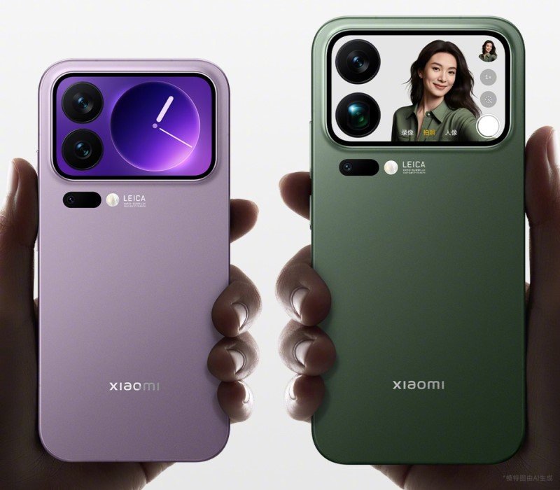 Представлены флагманы Xiaomi 17 Pro и Pro Max с улучшенными камерами и внешними экранами