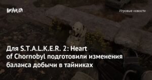 Разработчики S.T.A.L.K.E.R. 2 анонсируют обновленный баланс добычи в тайниках