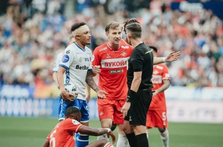 Решение ЭСК РФС по работе судьи Егора Егорова в дерби «Динамо» - «Спартак»