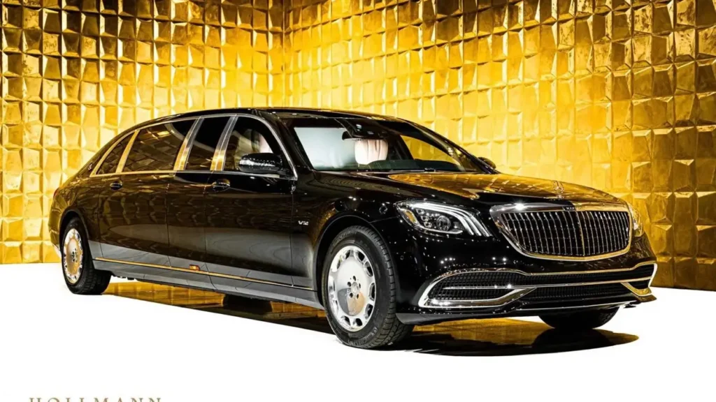 Роскошь и защита: Maybach Pullman Guard за 140 млн рублей