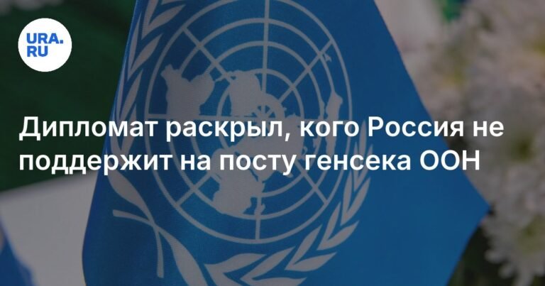 Россия назвала условие поддержки кандидата на пост генсека ООН