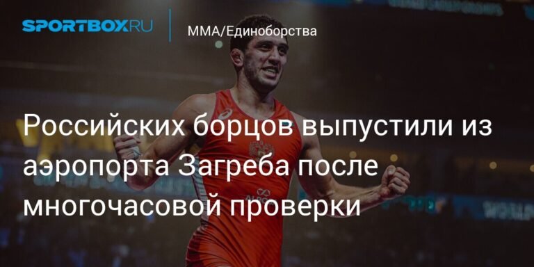 Российских борцов выпустили из аэропорта Загреба после шести часов проверки