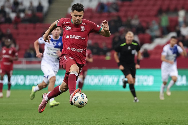 «Рубин» обыграл махачкалинское «Динамо» 1:0