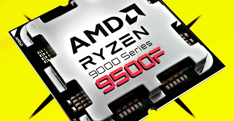Ryzen 5 9500F без графики выходит в Китае