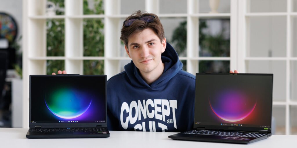 Сравнительный тест игровых ноутбуков: ASUS TUF Gaming против Lenovo Legion с RTX5060