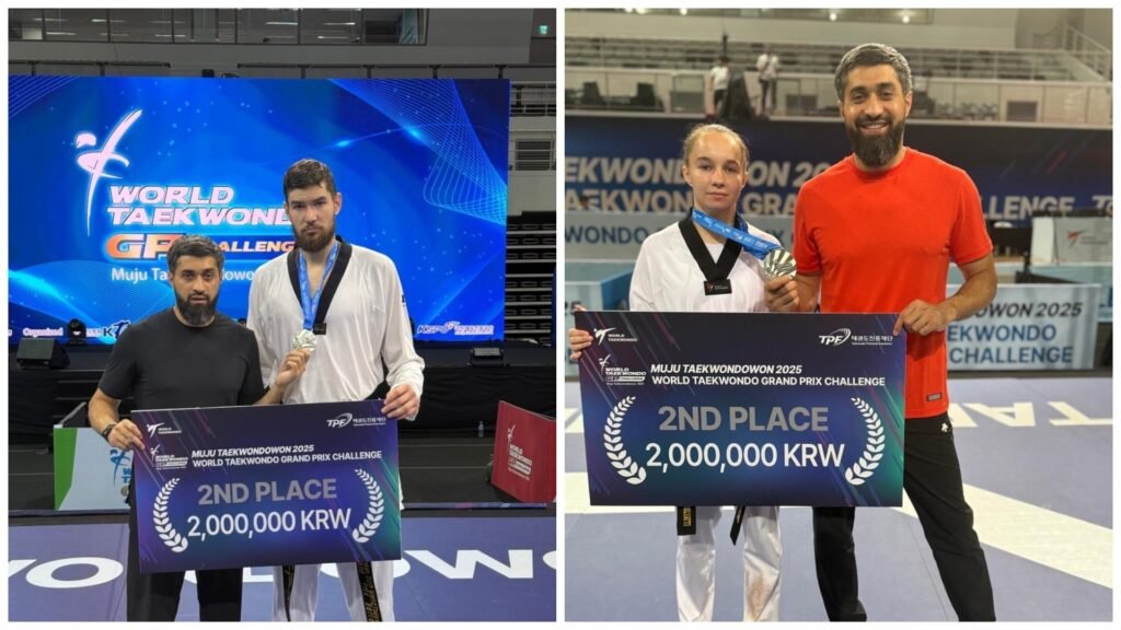 Сызранские спортсмены взяли серебро на международном турнире по тхэквондо в Южной Корее