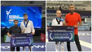 Сызранские спортсмены взяли серебро на международном турнире по тхэквондо в Южной Корее