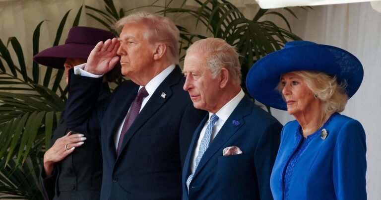 Трамп снова нарушил протокол: инцидент с Карлом III